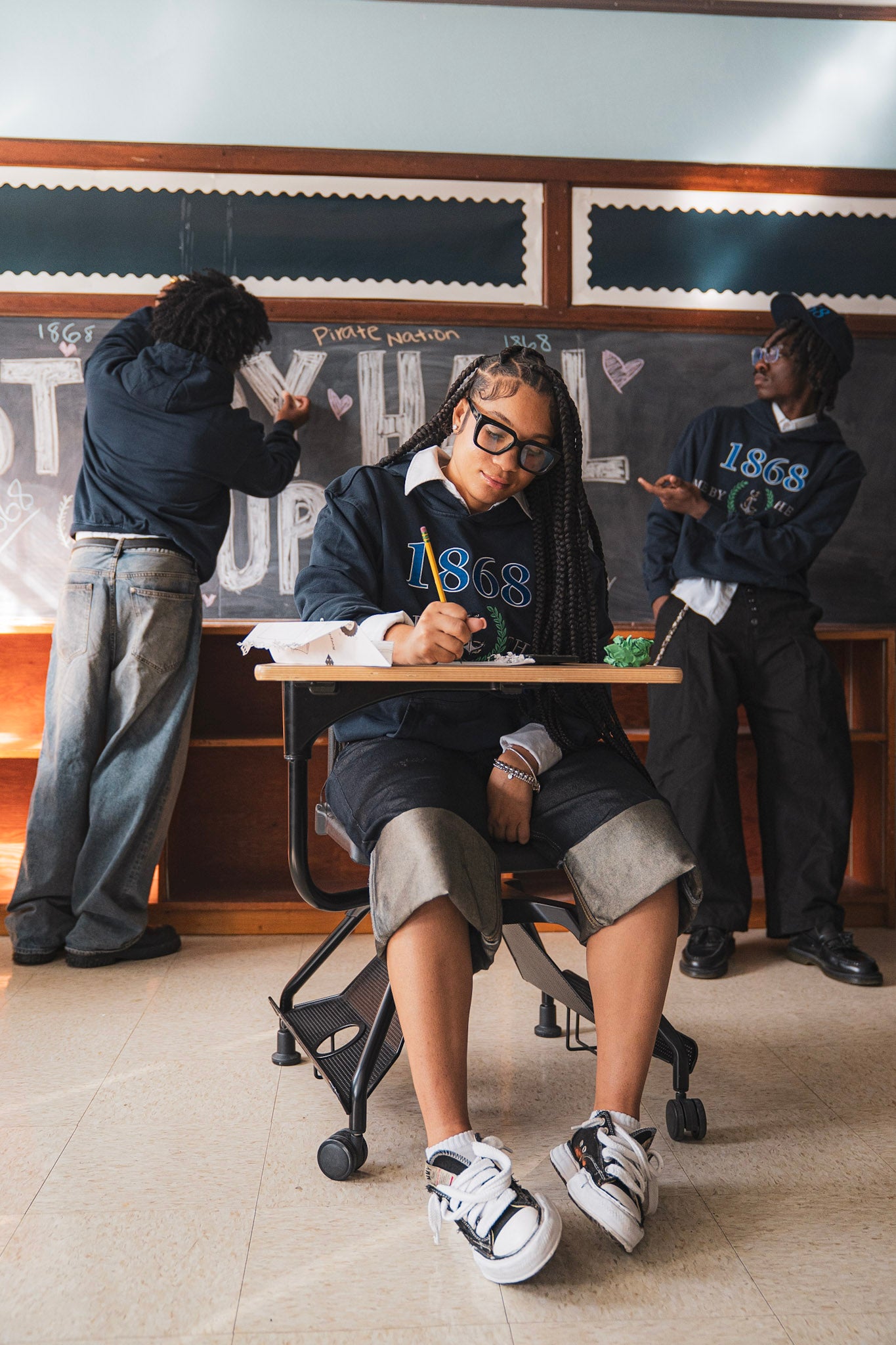 1868 Home By The Sea Hoodie