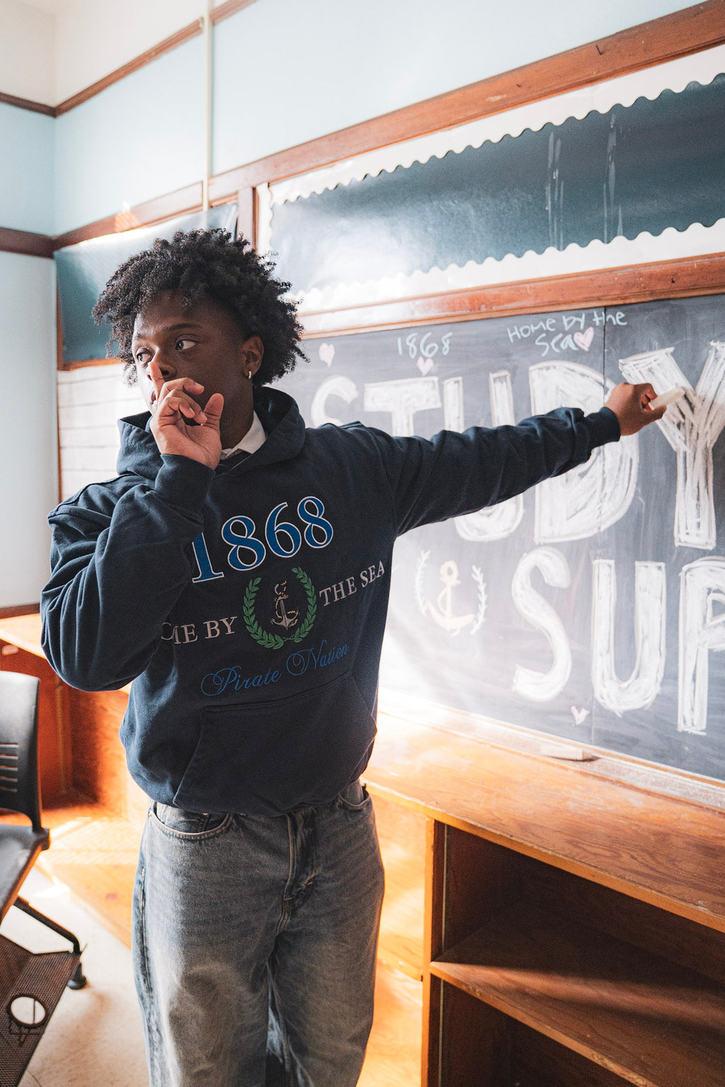 1868 Home By The Sea Hoodie