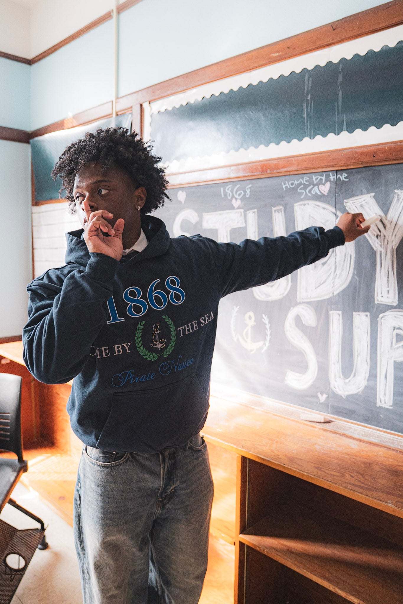 1868 Home By The Sea Hoodie