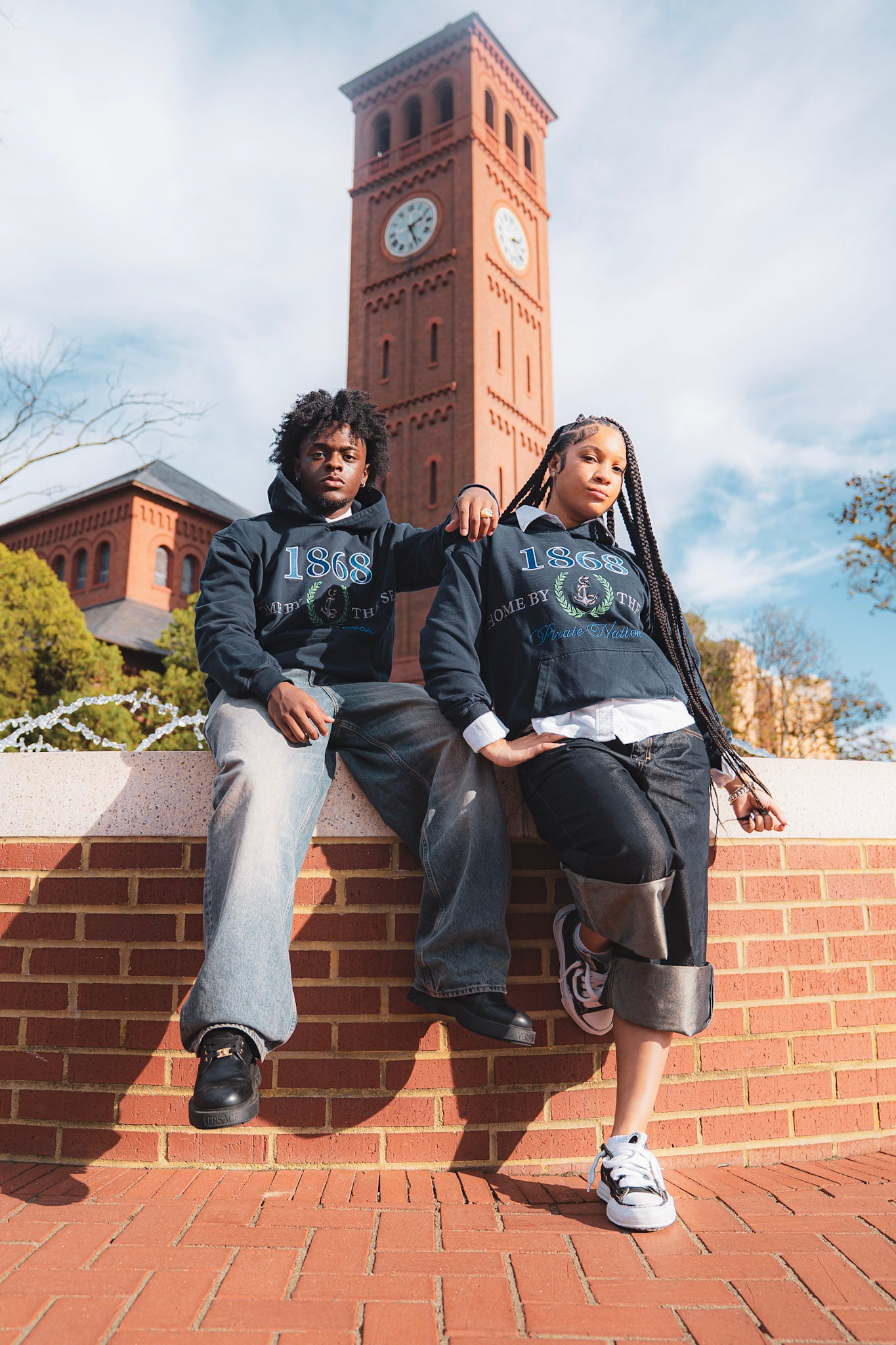 1868 Home By The Sea Hoodie